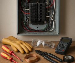 dance studio stage lighting circuits