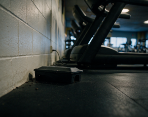 gym-rodent-control-bait-station-behind-treadmills